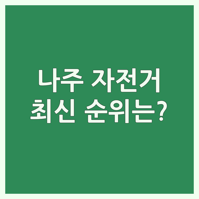 전남 나주시 빛가람동 자전거문화 베스트 선택 | 2024-2025 최신 순위 정리